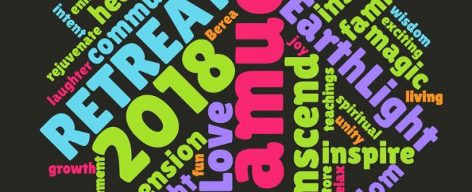 2018 Retreat word cloud